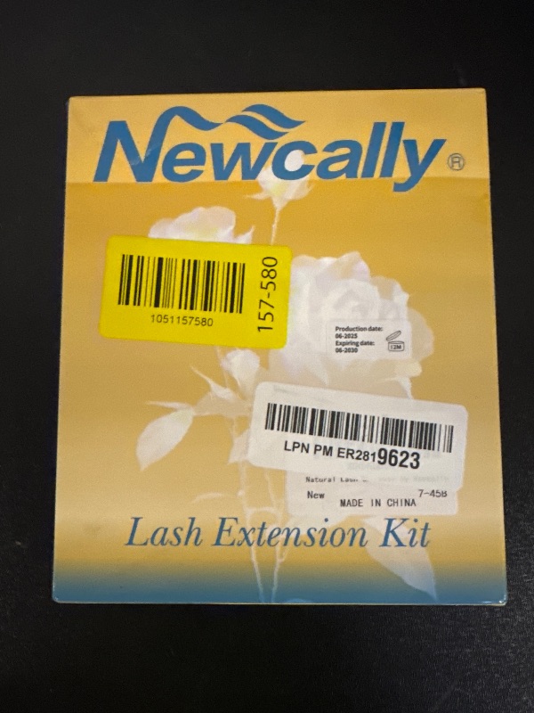 Photo 1 of Natural Lash Clusters Kit DIY Lash Extension Kit Wispy Eyelash Extension Kit C-curly Individual Lashes Kit 9-12MM Short Eyelash Clusters with Lash Remover by Newcally