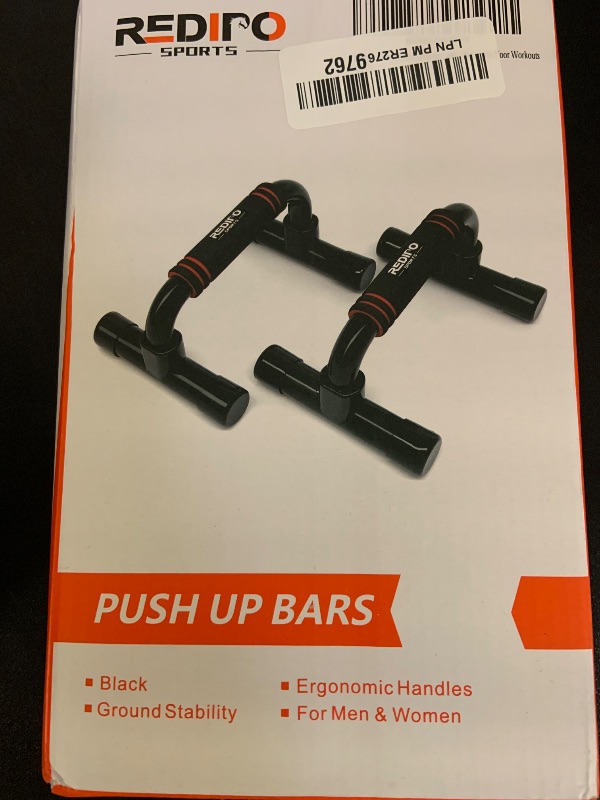 Photo 1 of Push Up Bars Strength Training - Workout Stands With Ergonomic Push-up Bracket Board with Non-Slip Sturdy Structure Portable for Home Fitness Training, Push Up Stands Handle for Floor Workouts