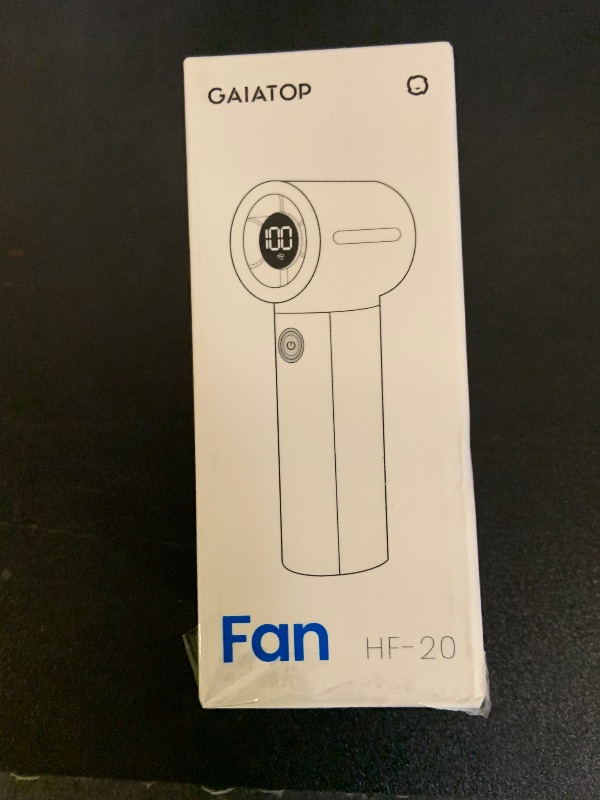 Photo 1 of Gaiatop Mini Portable Handheld Fan, 4000mAh [15h Max Runtime] Personal Turbo Fans Pocket Size, High Speed 1-100 Adjustable Small Hand Fan, Outdoor Travel Concert Essentials, Gifts for Women Men Purple