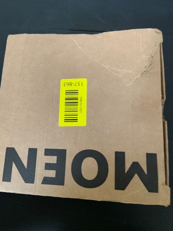 Photo 1 of Moen Gibson Matte Black Pressure Balancing Eco-Performance Showerhead, Shower Handle, and Tub Spout, Posi-Temp Valve Required, T2903EPBL
