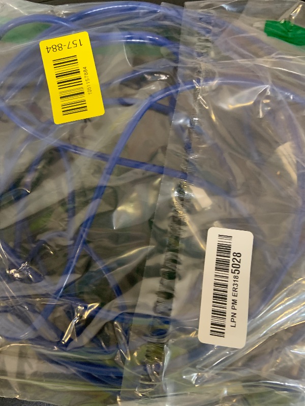 Photo 1 of Tie Out Cable for Dogs Up to 300lbs,25ft Extra Strong 1000lbs Break Strength Tie-Out Tether Trolley Training Lead,Dog Run Cable for Yard Garden Park Camping Outside (Blue, 300lbs 25ft)