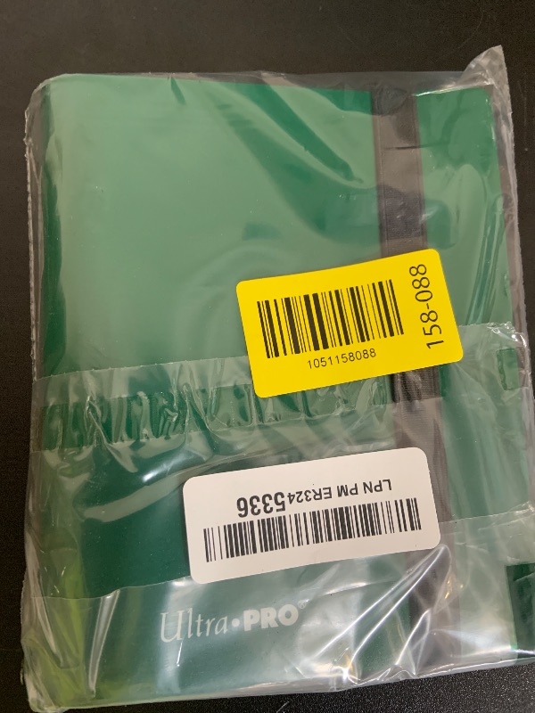 Photo 1 of Ultra Pro E-15368 Eclipse 2 Pocket Pro Binder-Forest Green