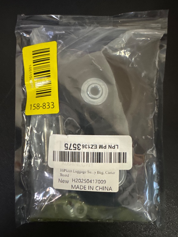 Photo 1 of HiPicco Luggage Suitcase Replacement Wheels, 64x18mm Rubber Swivel Caster Bearings Repair Kit - Include 2 PU Bearing Wheels & Washers, Wrenches & Axle Screw for Trolley Bag, Caster Board