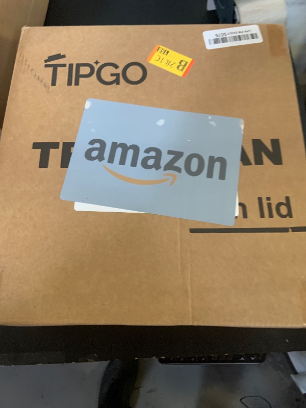 Photo 1 of TIPGO Slim Bathroom Trash Can with Lid Soft Close, Step Pedal, 6 Liter / 1.6 Gallon Stainless Steel Trash Bin, Small Garbage Cans for Bedroom, Office, Kitchen (Matte Black)