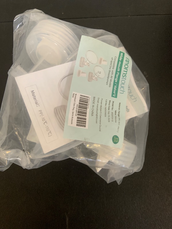 Photo 1 of Momstouch 13mm Flange and Duckbill Valve Compatible with Spectra S1 S2 9 Plus Breastpump Replacement to Spectra Pump Parts, Not Original, Replace Spectra Accessories.