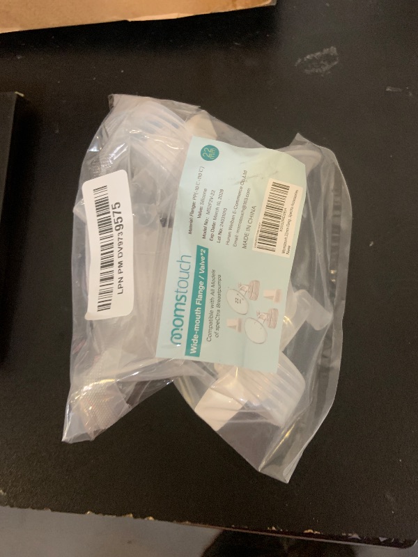 Photo 1 of Momstouch 22mm Flange and Duckbill Valve Compatible with Spectra S1 S2 9 Plus Breastpump Replacement to Spectra Pump Parts, Not Original, Replace Spectra Accessories.
