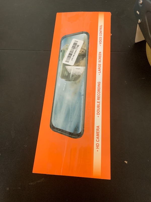 Photo 1 of Mirror Dash Cam Front and Rear Camera with Apple Carplay/Android Auto 9.66 inch Mirror Backup Camera for Cars&Trucks Driving Recorder Voice Control 24-Hour Parking Monitoring Waterproof Night Vision