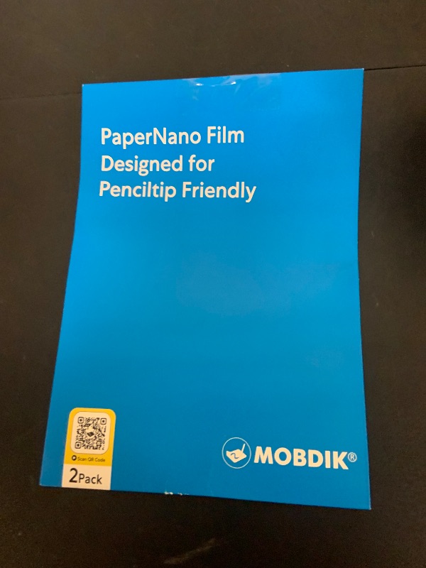 Photo 1 of MOBDIK 2 Pack Paperfeel Screen Protector Compatible with iPad Pro 11 (2022&2021&2020&2018)/ iPad Air 5th & Air 4th Generation(10.9 Inch), Crafted for Natural Writing, Anti Glare, Easy Installation