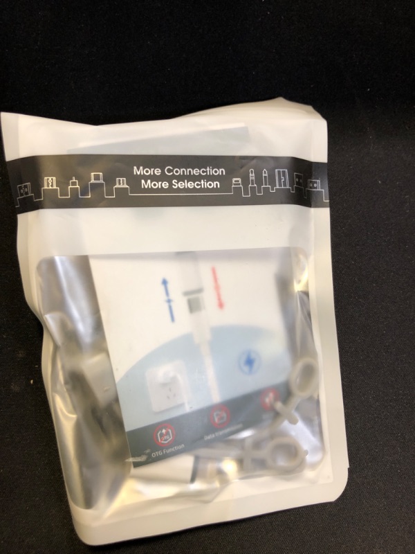 Photo 1 of USB C Type C to Lightning Adapter MFi Certified 4 Pack 27W Fast Charging Support Data Sync,Lightning to USB Type C Cable Adapter for iPhone/iPad/for Airpods,with Anti-Lost Loop,Not for Audio/OTG