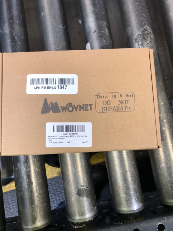 Photo 1 of Wovnet 15 Pcs Variety 46" 42" 36" 30" 25" Length Moving Rubber Bands for Furniture Extra Large Elastic Rubber Straps Supplies for Moving Pallets and Blankets