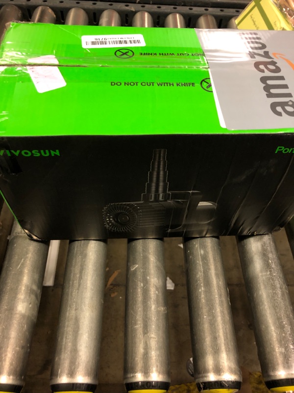 Photo 1 of VIVOSUN 2700 GPH Submersible Water Pump with Barrier Bag, 120W Pond Pump with 15FT. Lift Height, Ultra Quiet Aquarium Pump for Pond, Waterfall, Fish Tank, Statuary, Hydroponic