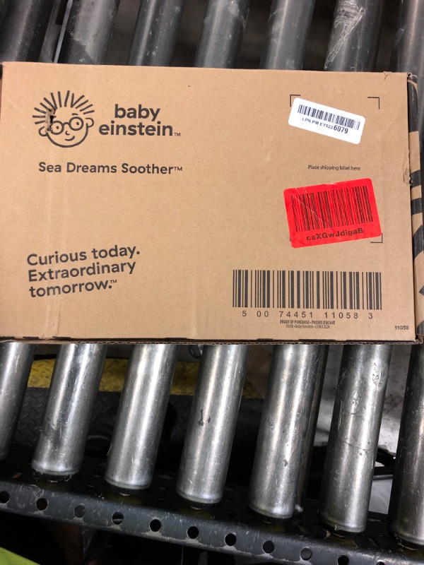 Photo 1 of Baby Einstein Sea Dreams Soother Musical Crib Toy and Sound Machine, Newborn and up