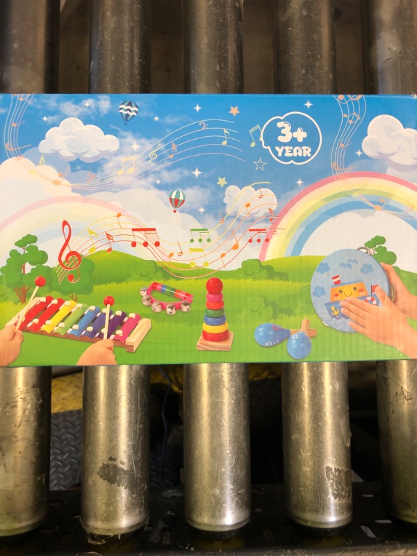 Photo 1 of Kids Musical Instruments for Toddlers,Baby Musical Toys for Toddlers,Christmas Kids Gifts,First Birthday Gifts for Boys Girls,Kids Xylophone,Maracas for Baby,Wooden Instruments Toddler Toys with Bag