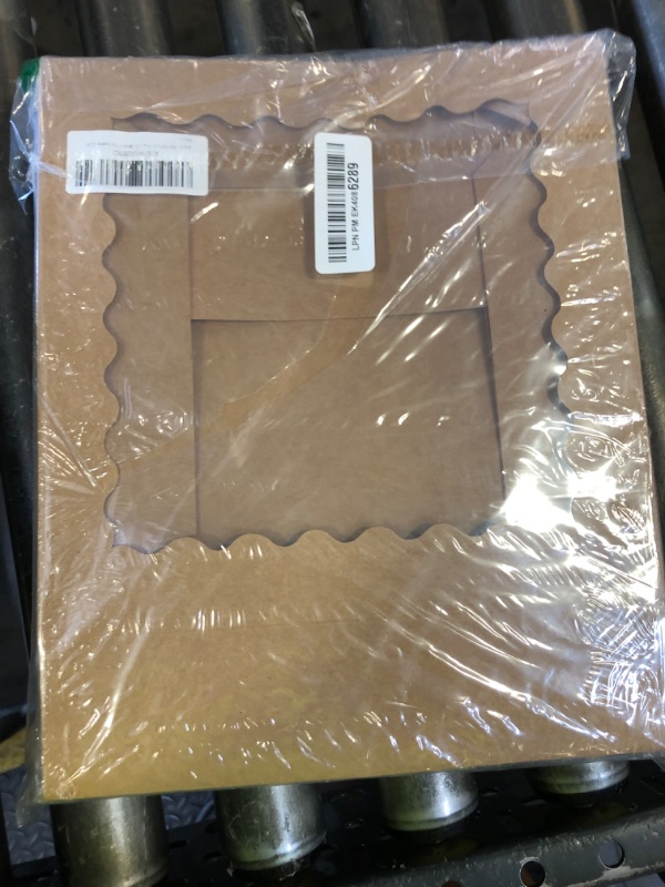 Photo 1 of qiqee 10x10x2.5 Inch Brown Pie Boxes with Window 12Packs Cookie Donut Bakery Box (Auto-pop Up)