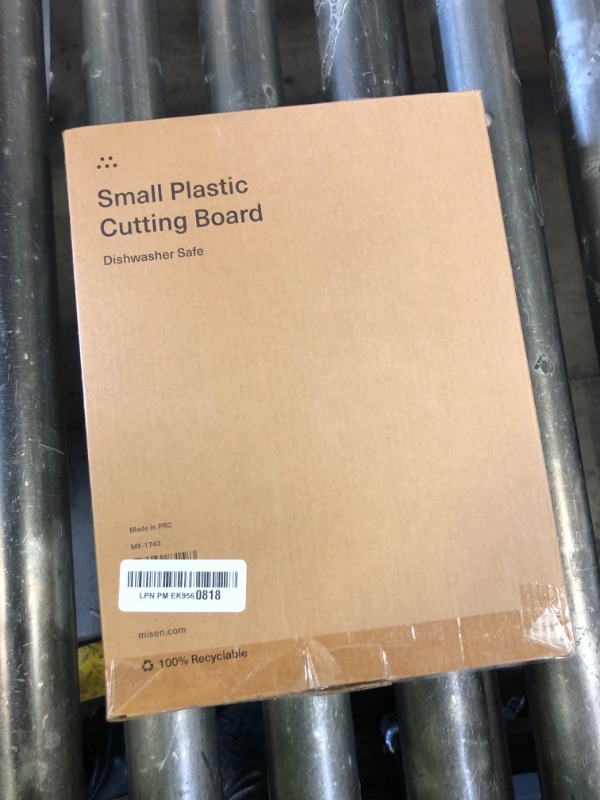 Photo 1 of MISEN Reversible Cutting Boards-Culinary Versatility with PP Plastic -TPE Rubber Corners-Non-Slip Modular Design for Precision Slicing-Lightweight Durable Kitchen Essential for Culinary Enthusiast-12