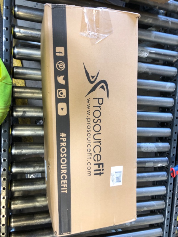 Photo 1 of ProsourceFit Extra Thick Yoga and Pilates Mat ½” (13mm) or 1" (25mm), 71-inch Long High Density Exercise Mat with Comfort Foam and Carrying Strap, Grey