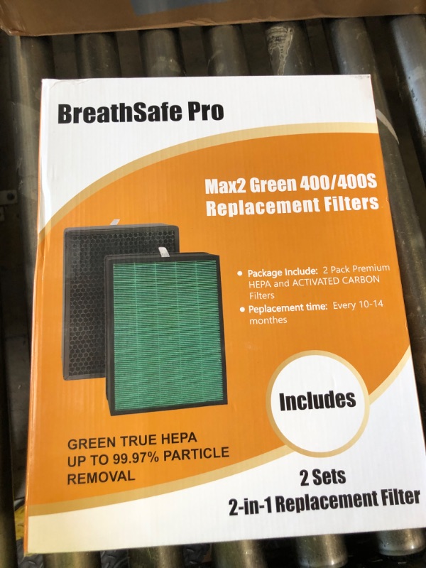 Photo 1 of Coway Filter Replacement - 2 Pack 400/400S Coway Airmega Max2 True HEPA & Active Carbon Filter Replacement for AP-2015-FP