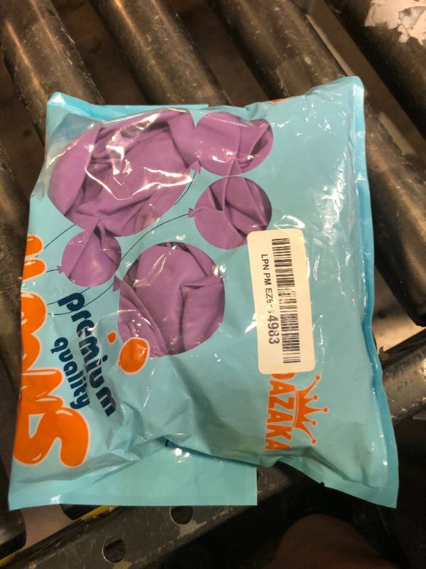 Photo 1 of 100 Pack 12 inch Light Purple Latex Balloons Pastel Decorations for Birthday Party, Wedding, Anniversary, Baby Shower