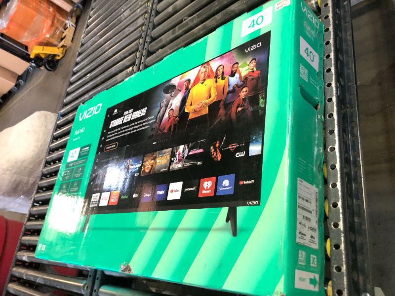 Photo 1 of VIZIO 40-inch Full HD 1080p Smart TV with DTS Virtual: X, Alexa Compatibility, Google Cast Built-in, Bluetooth Headphone Capable, (VFD40M-08 New)