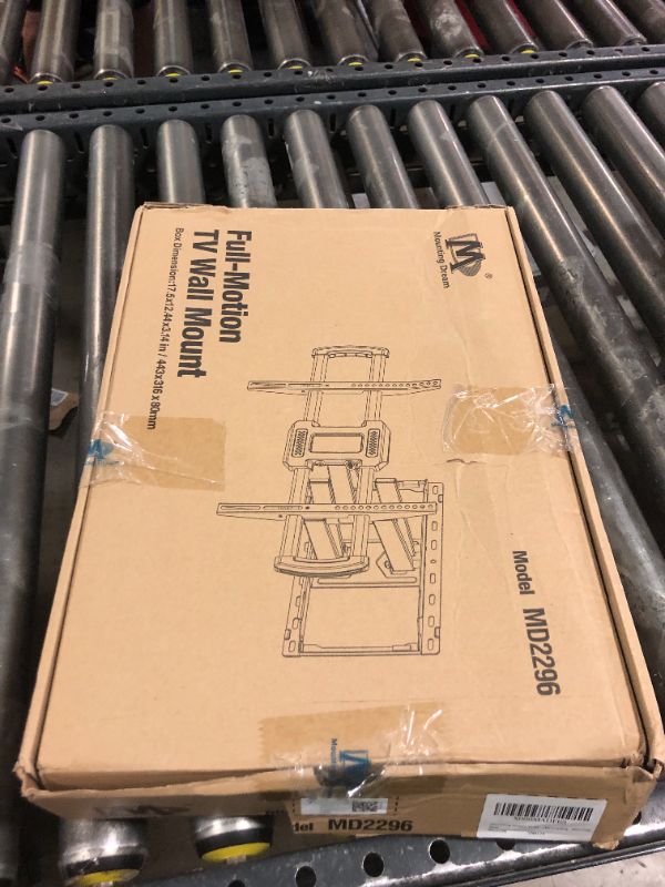 Photo 1 of Mounting Dream TV Wall Mount, UL Listed Full Motion Mount Bracket for 42-84 Inch Flat Screen TVs, Swivel Articulating Dual Arms, Max VESA 600x400mm, 100 LBS Loading, Fits 16 Inches Wood Studs, MD2296