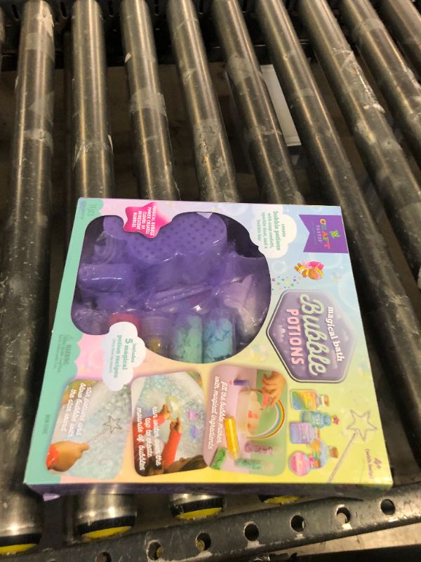 Photo 1 of Craft-Tastic Bubble Bath Magic Potion Kit Bath Time Toys, Arts and Crafts for Kids, Non-Toxic, Ages 4+ With Help
