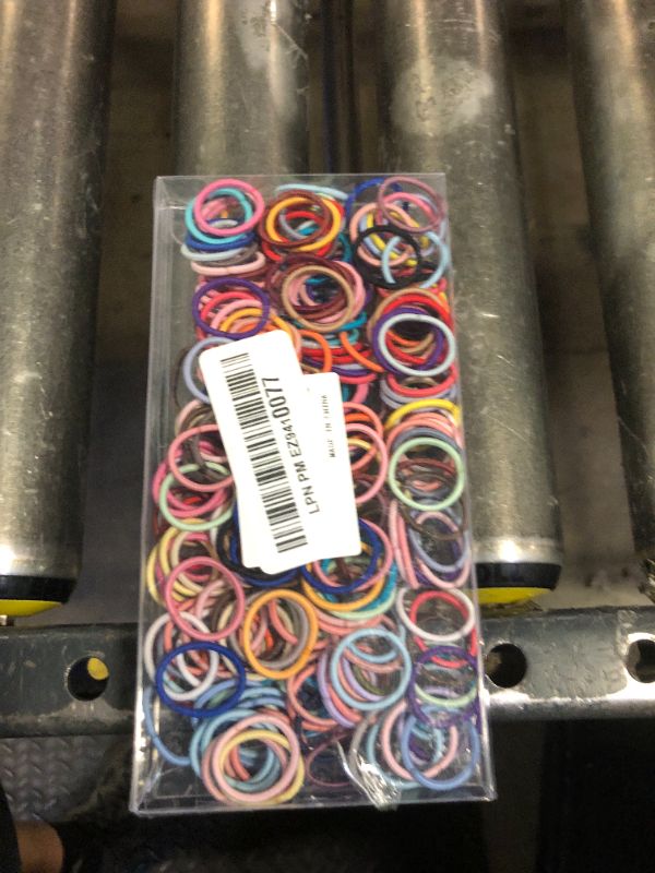 Photo 1 of CÉLLOT 360PCS Baby Hair Ties, 36 Multicolors Elastic Hair Ties,2cm in Diameter No Crease Finger Rubber Hair Elastics,Small Thin Hair Ponytail Holders Hair Accessories for Baby Girls Toddlers Kids