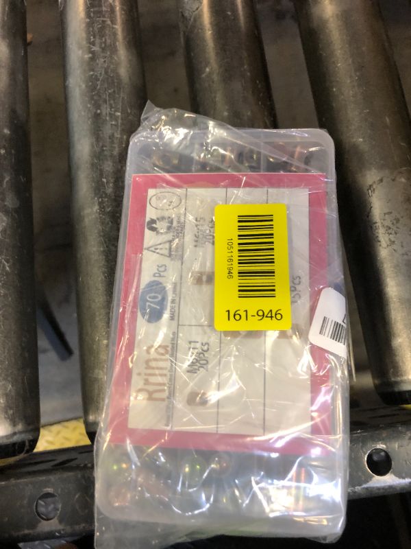 Photo 1 of Rrina 70Pcs Metric M6 M8 Barrel Cross Dowel Slotted Nuts for Furniture Beds Chairs 4 Sizes