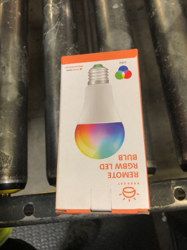Photo 1 of SUNNEST LED Color Changing Light Bulb, 820LM Dimmable E26 10W RGBW, Mood Light Bulb with Timing Remote, 120 Colors Screw Base Lights for Home Decor, Bedroom, Stage, Party