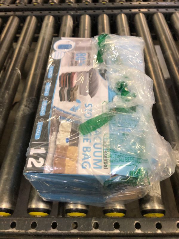 Photo 1 of 12 Pack Travel Vacuum Storage Bags with Portable Electric Pump, Vacuum Seal Space Saver Bags for Clothing, Vacuum Travel Bags for Luggage