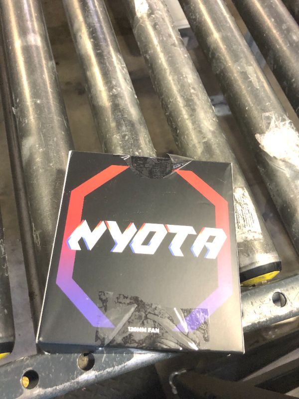Photo 1 of Asiahorse Nyota 120mm Case Fan with Efficient Cooling, ARGB Fan Lighting, 800-1800RPM Speed Control, and Whisper-Quiet Operation Under 29 dB, Unique Design for PC
