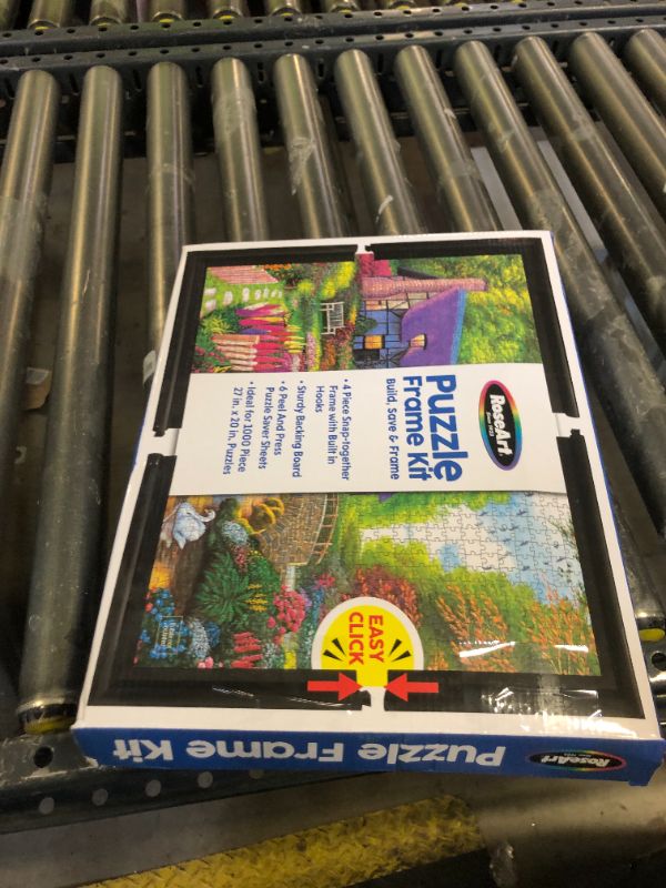 Photo 1 of RoseArt Puzzle Frame Kit, A Great Way to Build, Save, Frame, Display and Preserve Your Favorite Jigsaw Puzzle