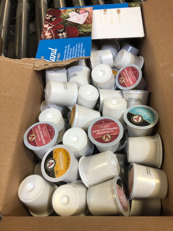 Photo 1 of Victor Allen's Coffee Winter Wonderland Variety Pack, 96 Count, Single Serve Coffee Pods for Keurig K-Cup Brewers