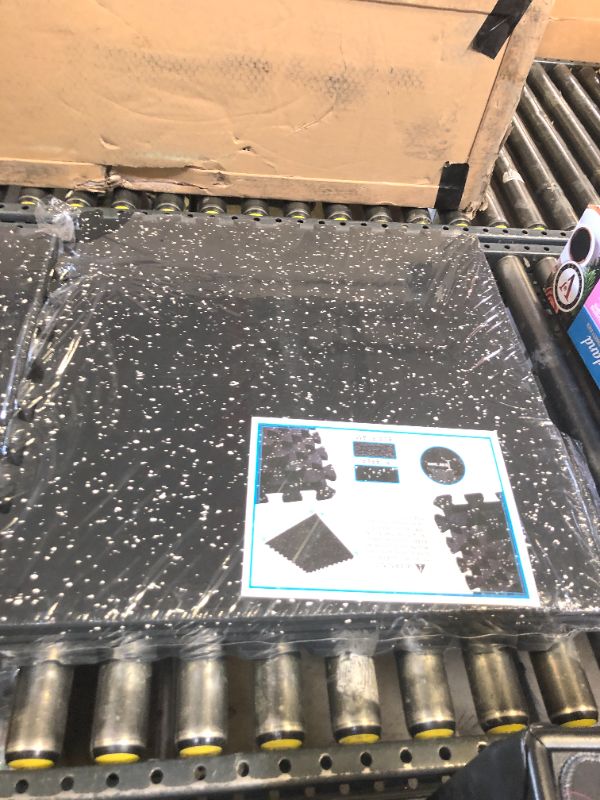 Photo 1 of 0.56in Thick 96 Sq Ft Gym Flooring for Home Gym