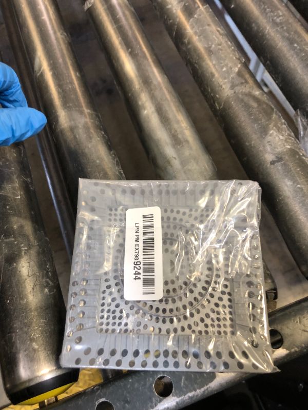 Photo 1 of LEKEYE Shower Drain Hair Catcher | Drain Strainer | Shower Drain Cover Stainless Steel and Silicone