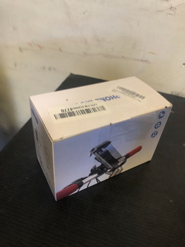 Photo 1 of Bike Phone Holder, Motorcycle Phone Mount, [Camera Friendly] [Quick Install] [Double Locked]Clip for Scooter, 360° Rotate Cell Phone Clamp for iPhone 16 15 Pro Max/14/13, Galaxy and More 4.7-7" Phone