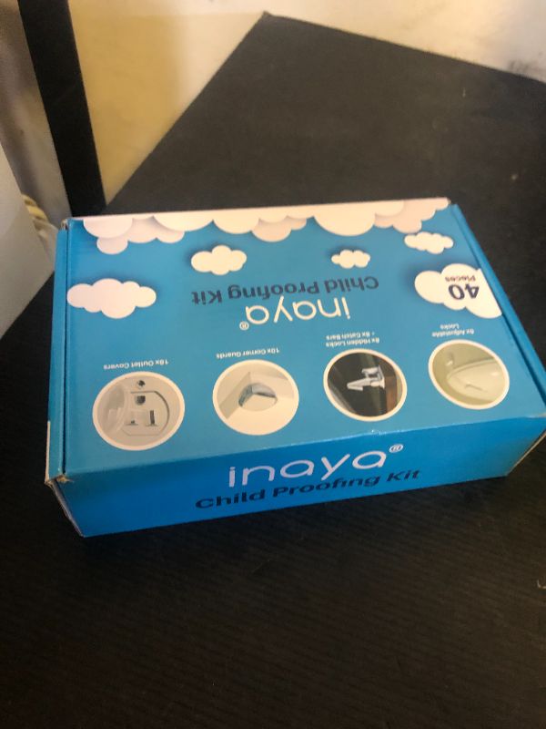 Photo 1 of Inaya Complete Baby Proofing Kit - Child Safety Hidden Locks for Cabinets & Drawers, Adjustable Safety Latches, Corner Guards and Outlet Covers - Baby Proof Pack to Keep Your Child Safe at Home