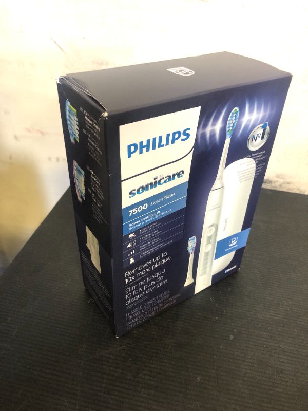 Photo 1 of Philips Sonicare ExpertClean 7500 White, Rechargeable Electric Power Toothbrush, HX9690/06**sealed**
