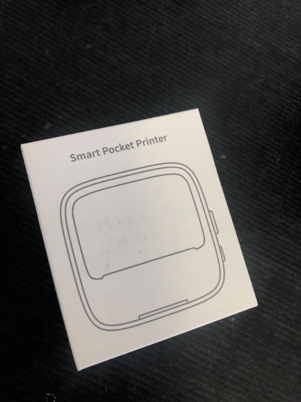Photo 1 of iDPRT Sticker Maker, Portable Thermal Printer with 1 Roll Sticker Paper, Bluetooth Inkless Printer Mini Label Maker for Study, DIY, Notes, Mini Label Maker with Multiple Template in Free App, Grey