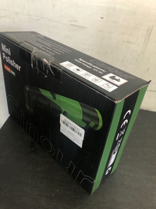 Photo 1 of Ginour Cordless Mini Buffer Polisher for Car Detailing, 12V Mini Car Polisher Kit with 1"&1.2" Backing Plate,2X 2.0Ah Batteries and Accessories, RO/DA 6 Speeds for Polishing, Waxing, and Cleaning