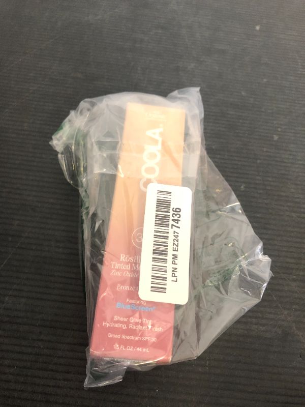 Photo 1 of COOLA Organic Rosilliance BB Cream with SPF 30, Tinted Moisturizer Sunscreen & Foundation, Dermatologist Tested, Bronze Goddess, 1.5 Fl Oz