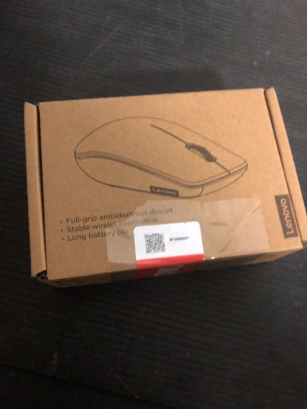 Photo 1 of Lenovo 530 Wireless Mouse – Full Size Computer Mouse for PC, Laptop, Windows Computer - 2.4 GHz Nano USB Receiver - Ambidextrous Design - 12 Months Battery Life – Cordless