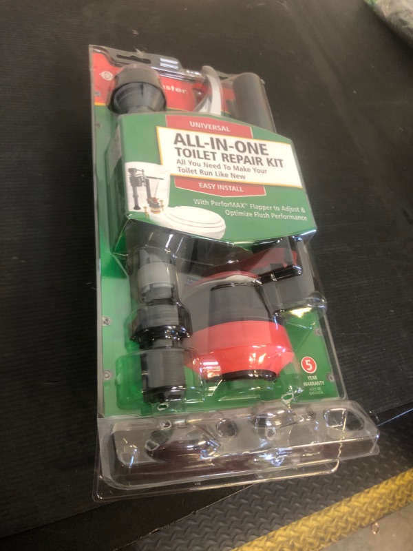 Photo 1 of Fluidmaster 400AKR Universal All in One Toilet Repair Kit for 2-Inch Flush Valves, Easy Install