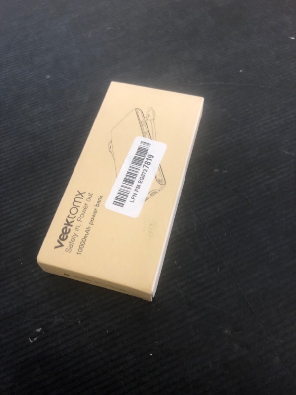Photo 1 of VEEKTOMX Portable Charger with Built in Cables 10000mAh, Power Bank for iPhone with Wall Plug, Travel Essential Fast Charging USB C Slim External Battery Pack for iPhone16/15/14, Samsung, iPad, etc