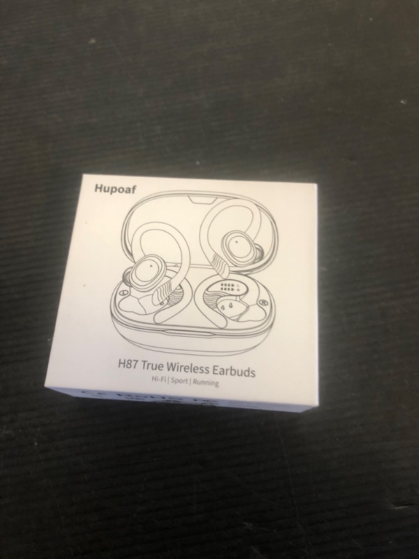 Photo 1 of Wireless Earbuds Bluetooth 5.4 Headphones Sport, 2025 Bluetooth Earbuds with Earhooks, 50H Stereo Over Ear Buds, Earphone with 4 ENC Noise Canceling Mic, IP7 Waterproof Headset for Running/Gym/Workout