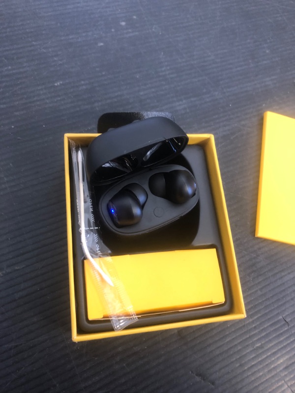 Photo 1 of EarFun® Air True Wireless Earbuds, Bluetooth Earbuds with 4 Mics, Sweatshield™ IPX7 Waterproof with Volume Control, USB-C Fast Charge, in-Ear Headphones with Wireless Charging, Deep Bass, 35H Playtime