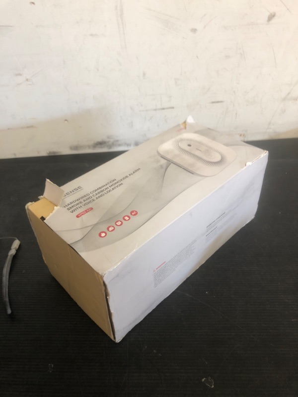 Photo 1 of X-Sense  Detector Carbon Monoxide Detector Combo Hardwired with Voice Location, Hardwired Interconnected Smoke and Carbon Monoxide Detector, Model XP02-AR, 6-Pack