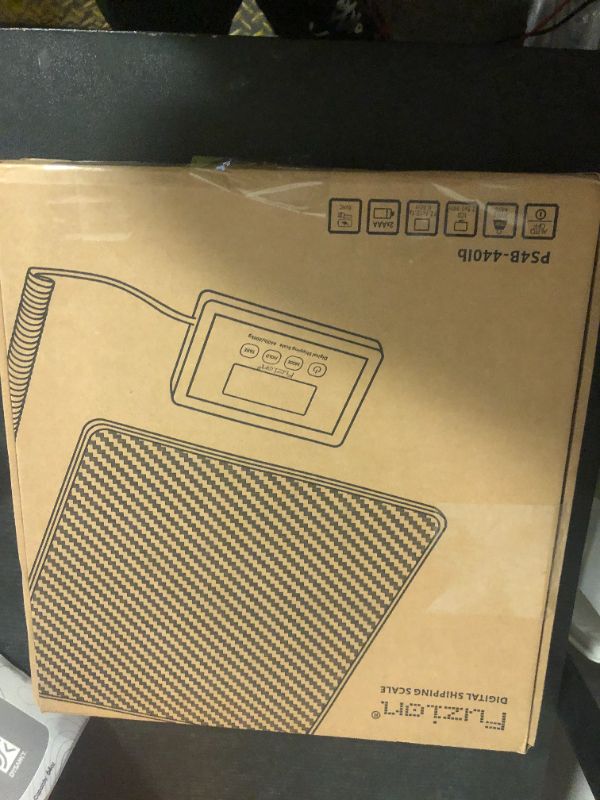 Photo 1 of Fuzion Shipping Scale, 440LB x 10g High Accuracy Postal Scale, Hold/Tare Function, Digital Shipping Postal Scale for Packages, Postage, Luggage, Mailing, Battery & AC Adapter Included