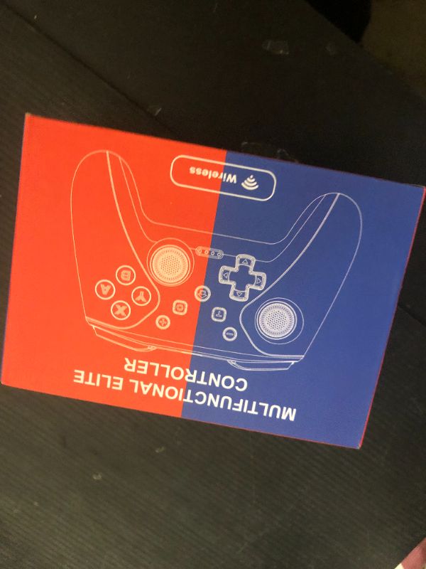 Photo 1 of Wireless Switch Controller for Switch/Lite/OLED Controller, Switch Controller with a Mouse Touch Feeling on Back Buttons, Extra Switch Pro Controller with Wake-up,Programmable, Turbo Function