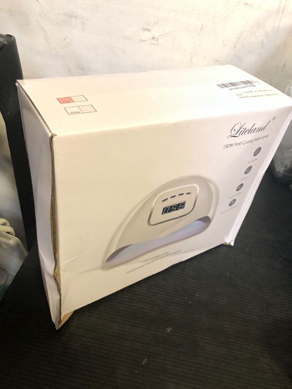 Photo 1 of UV Gel Nail Lamp,150W UV Nail Dryer LED Light for Gel Polish-4 Timers Professional Nail Art Accessories,Curing Toe Nails