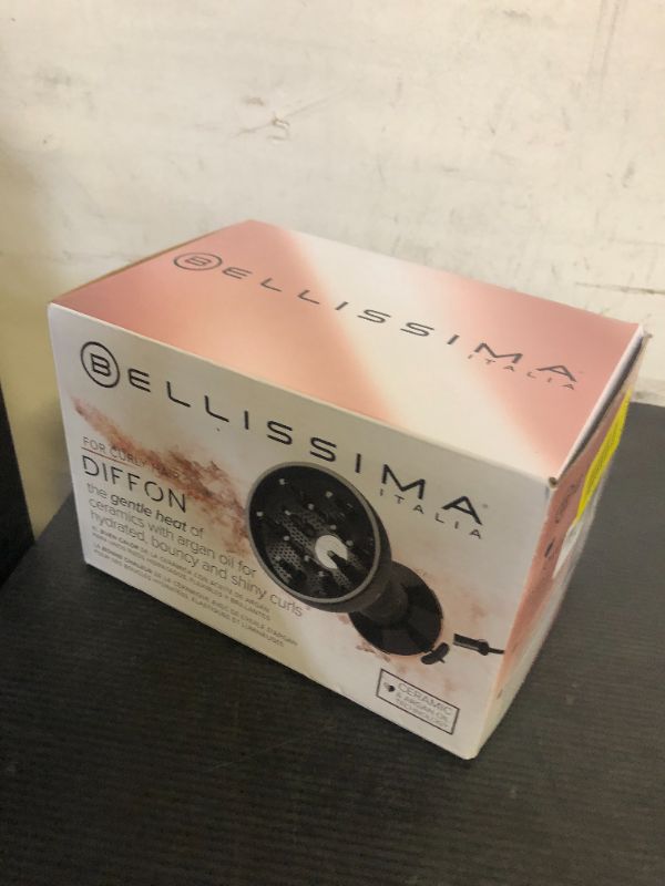 Photo 1 of Bellissima Italia Diffon Hair Diffuser and Ceramic Curly Hair Dryer - DF1 5000 - Lightweight and Compact